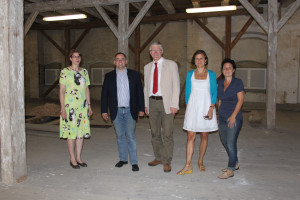 Geplanter Veranstaltungssaal im Friedberger Schloss